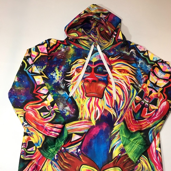 Hoodie Unisex Printed - Picture 3 of 12